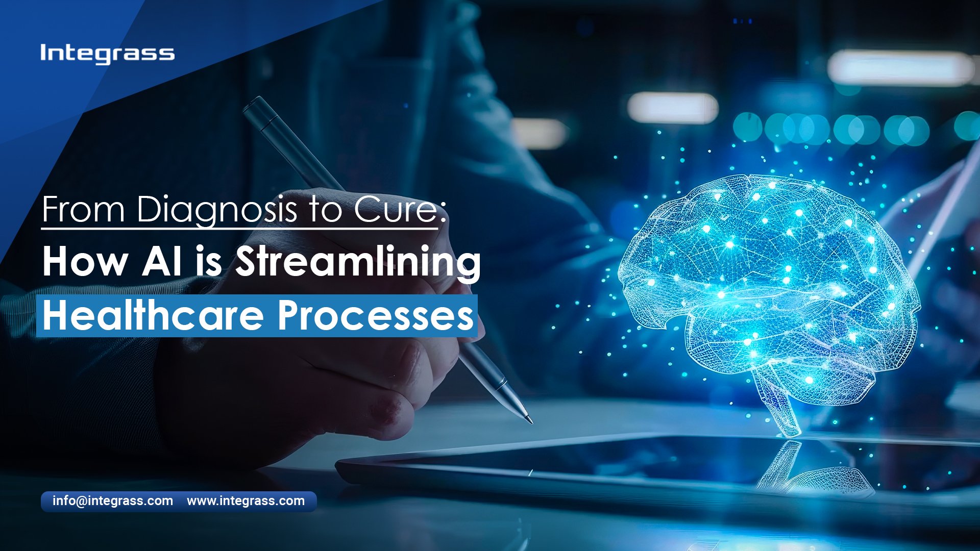 From Diagnosis to Cure How AI is Streamlining Healthcare Processes